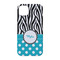 Dots & Zebra iPhone 14 Pro Case - Back