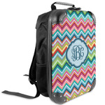 Retro Chevron Monogram Kids Hard Shell Backpack