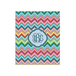 Retro Chevron Monogram Poster - Matte - 20x24