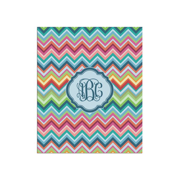 Custom Retro Chevron Monogram Poster - Matte - 20x24