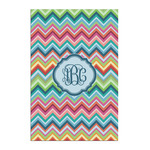 Retro Chevron Monogram Posters - Matte - 20x30