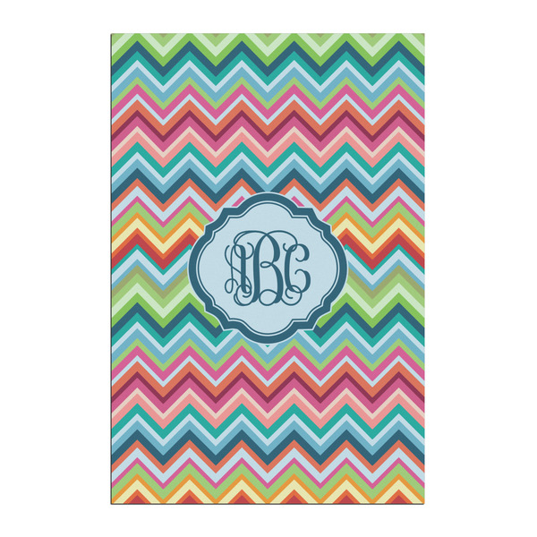 Custom Retro Chevron Monogram Posters - Matte - 20x30