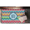 Retro Chevron Monogram Door Mat - LIFESTYLE (Lrg)