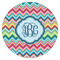 Retro Chevron Monogram Drink Topper - XSmall - Single