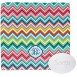 Retro Chevron Monogram Washcloth (Personalized)