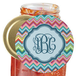 Retro Chevron Monogram Jar Opener