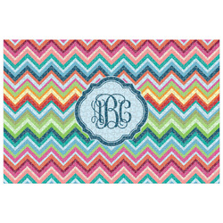 Retro Chevron Monogram Jigsaw Puzzle - 1000-piece