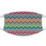 Retro Chevron Monogram Cloth Face Mask (T-Shirt Fabric)