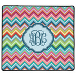 Retro Chevron Monogram XL Gaming Mouse Pad - 18" x 16"