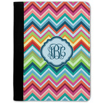 Retro Chevron Monogram Notebook Padfolio