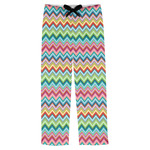 Retro Chevron Monogram Mens Pajama Pants - XL