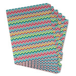 Retro Chevron Monogram Binder Tab Divider - Set of 6