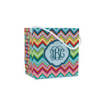 Retro Chevron Monogram Party Favor Gift Bags - Gloss