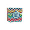 Retro Chevron Monogram Party Favor Gift Bag - Gloss - Main