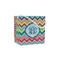 Retro Chevron Monogram Party Favor Gift Bag - Matte - Main