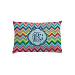 Retro Chevron Monogram Pillow Case - Toddler (Personalized)