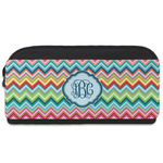 Retro Chevron Monogram Shoe Bag