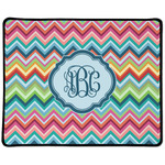 Retro Chevron Monogram Large Gaming Mouse Pad - 12.5" x 10"