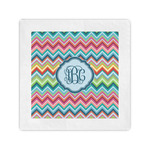 Retro Chevron Monogram Standard Cocktail Napkins