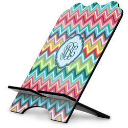 Retro Chevron Monogram Stylized Tablet Stand (Personalized)