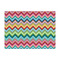 Retro Chevron Monogram Tissue Paper - Heavyweight - Large - Front