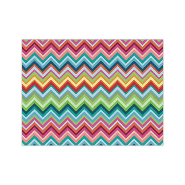 Custom Retro Chevron Monogram Medium Tissue Papers Sheets - Heavyweight