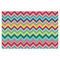 Retro Chevron Monogram Tissue Paper - Heavyweight - XL - Front