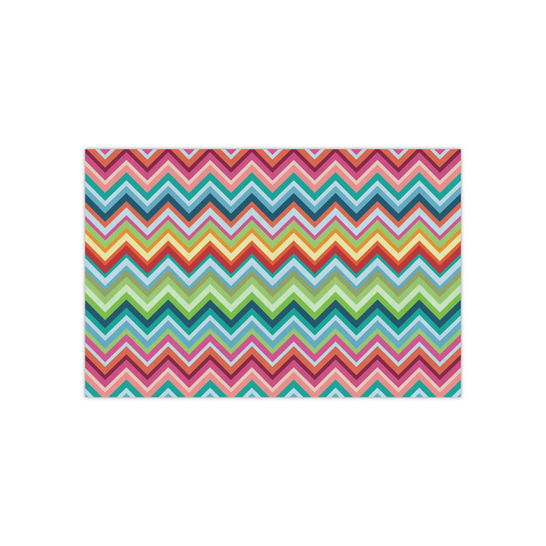 Custom Retro Chevron Monogram Small Tissue Papers Sheets - Lightweight