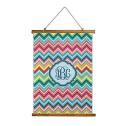 Retro Chevron Monogram Wall Hanging Tapestry