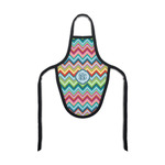 Retro Chevron Monogram Bottle Apron