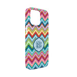 Retro Chevron Monogram iPhone Case - Plastic - iPhone 13 Mini