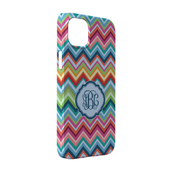 Retro Chevron Monogram iPhone Case - Plastic - iPhone 14