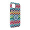 Retro Chevron Monogram iPhone 14 Tough Case - Angle