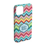 Retro Chevron Monogram iPhone Case - Plastic - iPhone 15