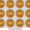 Thanksgiving 1" Multipurpose Round Labels - Sheet