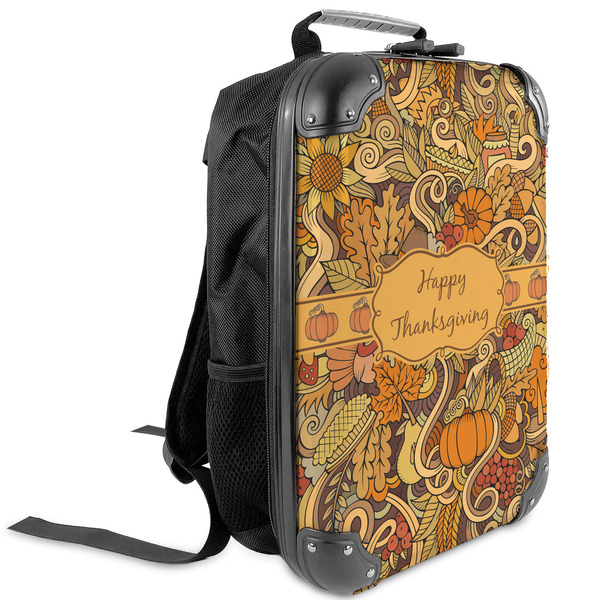 Custom Thanksgiving Kids Hard Shell Backpack