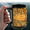 Thanksgiving 15oz. Black Mug - LIFESTYLE