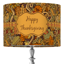 Thanksgiving 16" Drum Lamp Shade - Fabric