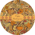 Thanksgiving Multipurpose Round Labels - Custom Sized