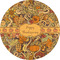 Thanksgiving 3" Multipurpose Round Labels - Single Sticker