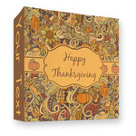 Thanksgiving 3 Ring Binder - Full Wrap - 3"