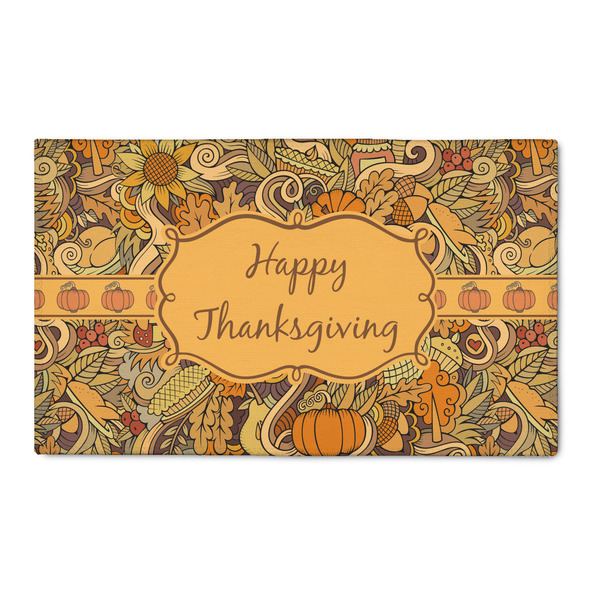 Custom Thanksgiving 3' x 5' Patio Rug