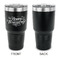 Thanksgiving 30 oz Stainless Steel Ringneck Tumblers - Black - Single Sided - APPROVAL