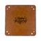 Thanksgiving 6" x 6" Leatherette Snap Up Tray - FLAT FRONT