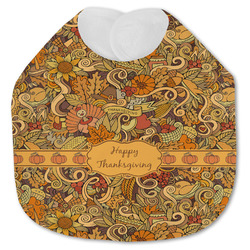 Thanksgiving Jersey Knit Baby Bib