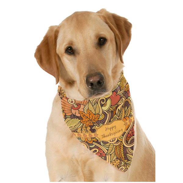 Custom Thanksgiving Dog Bandana Scarf