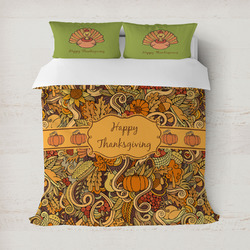 Thanksgiving Duvet Cover Set - Full / Queen (Personalized)