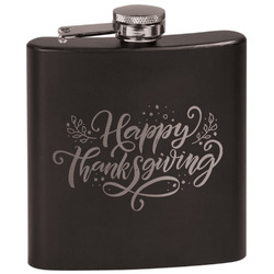 Thanksgiving Black Flask Set