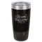 Thanksgiving Black Polar Camel Tumbler - 20oz - Front