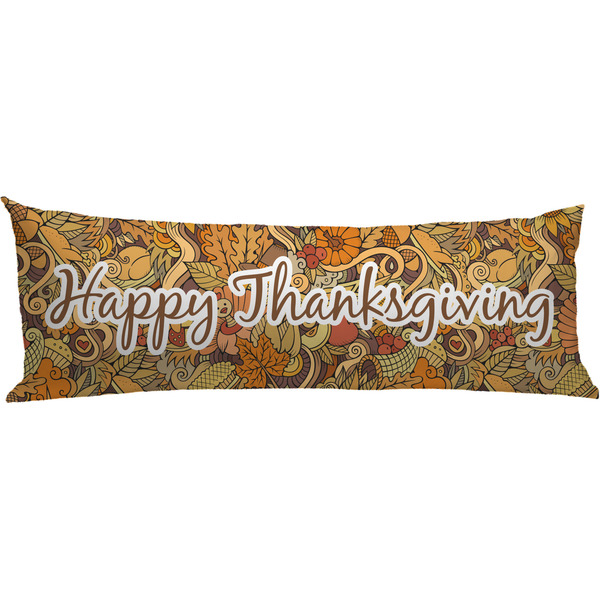 Custom Thanksgiving Body Pillow Case (Personalized)